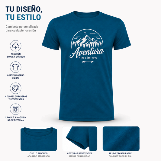Camiseta Manga Corta - PERSONALIZADA
