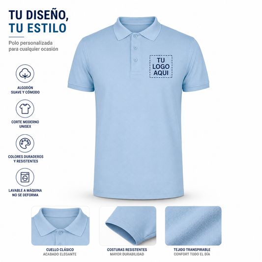 Polo Manga Corta - PERSONALIZADO